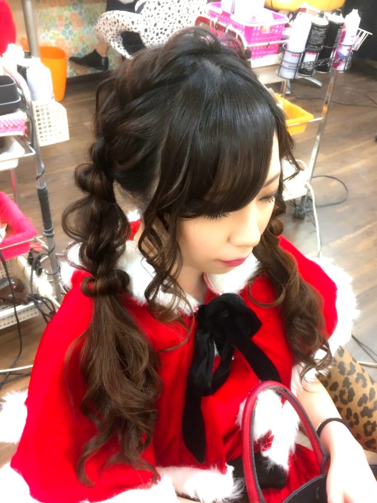 クリスマス♪はどんなヘアセットしますか～？(^-^)